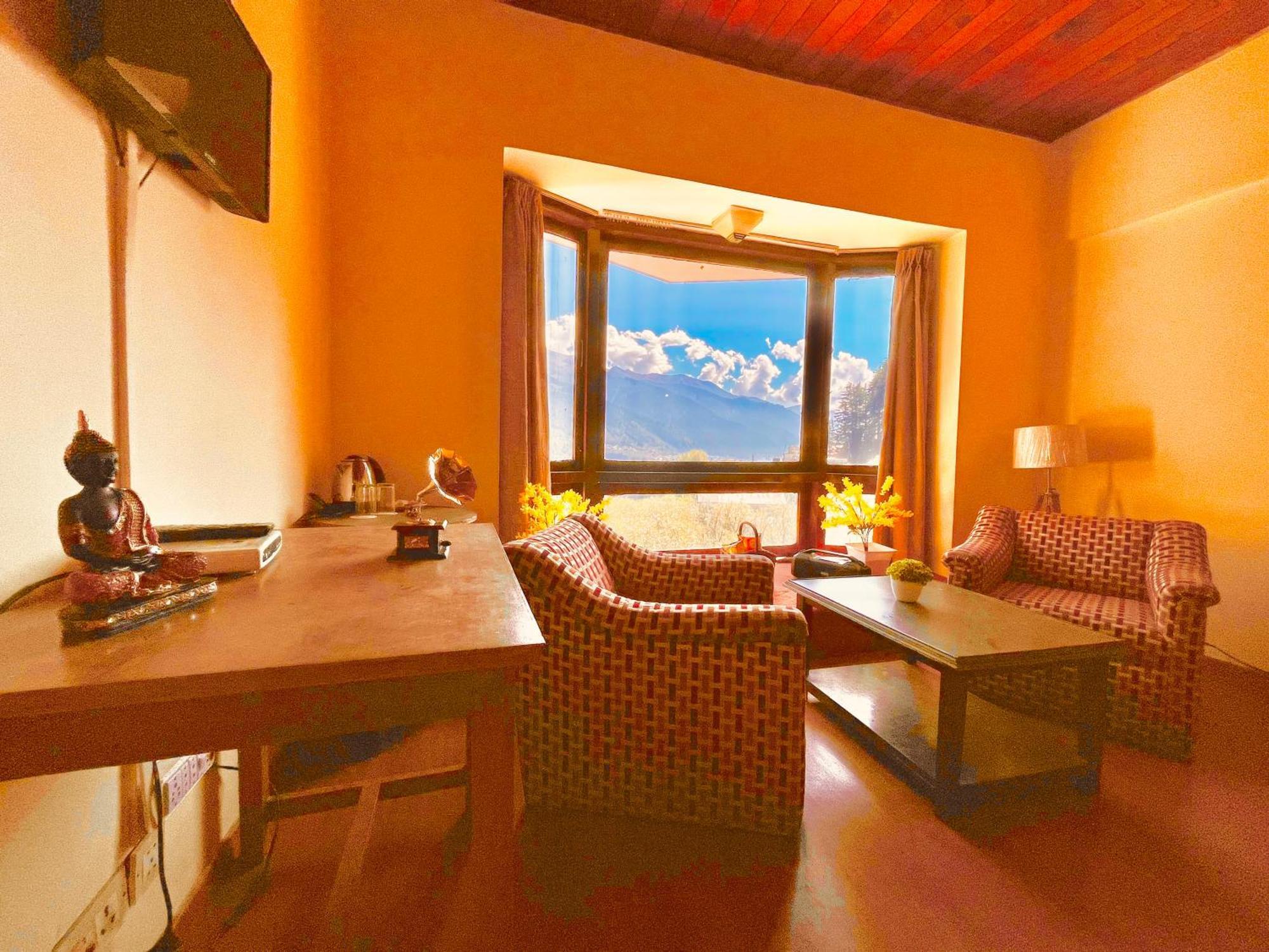 Sagar Resort !! Mountain View ! Luxury Stay ! Family Resort ! Private Parking ! Near Mall Road Manāli エクステリア 写真